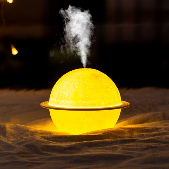 2 in 1 Moon Planet Color Changing Humidifier