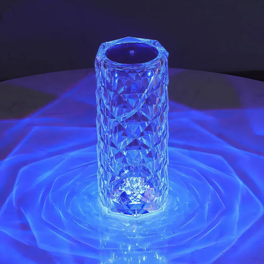Diamond RGB Glow Crystal Lamp
